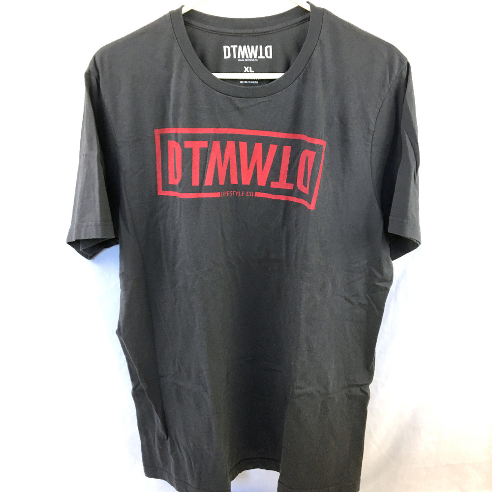 DTMWTD T-Shirt Mens XL Short Sleeve Army Green